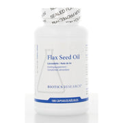 Biotics Flax Seed Oil 100 softgels