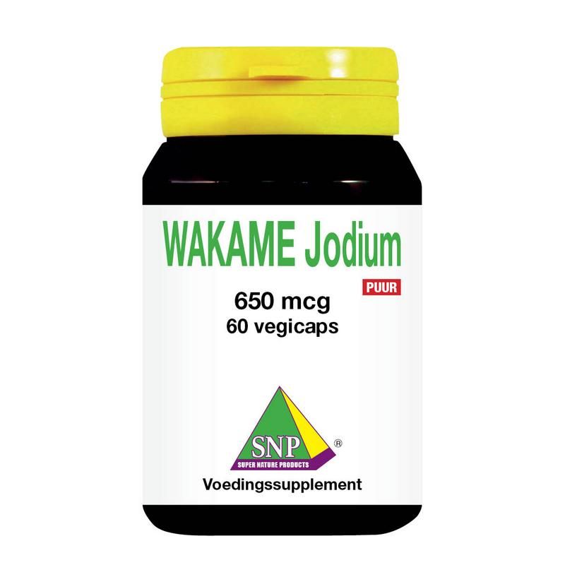 SNP Wakame jodium 650 mcg 60 vcaps