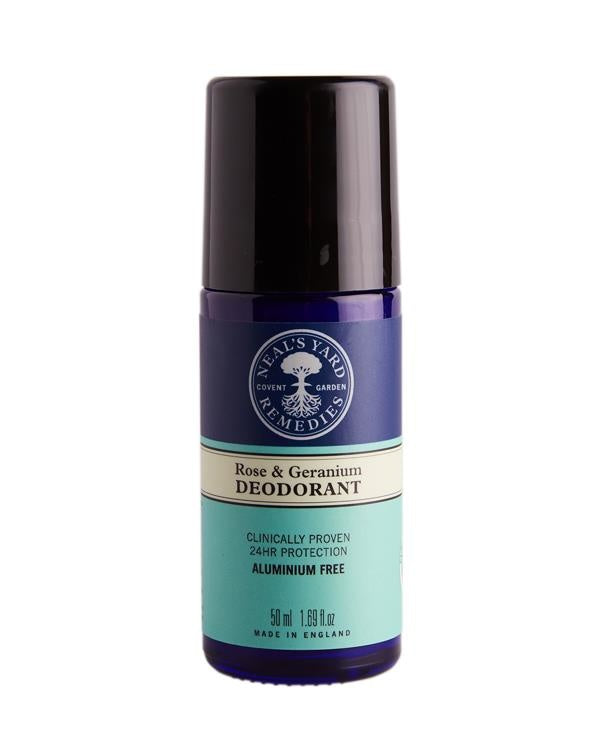 Neals Yard Remedies Rose & geranium roll on deodorant 50 ml