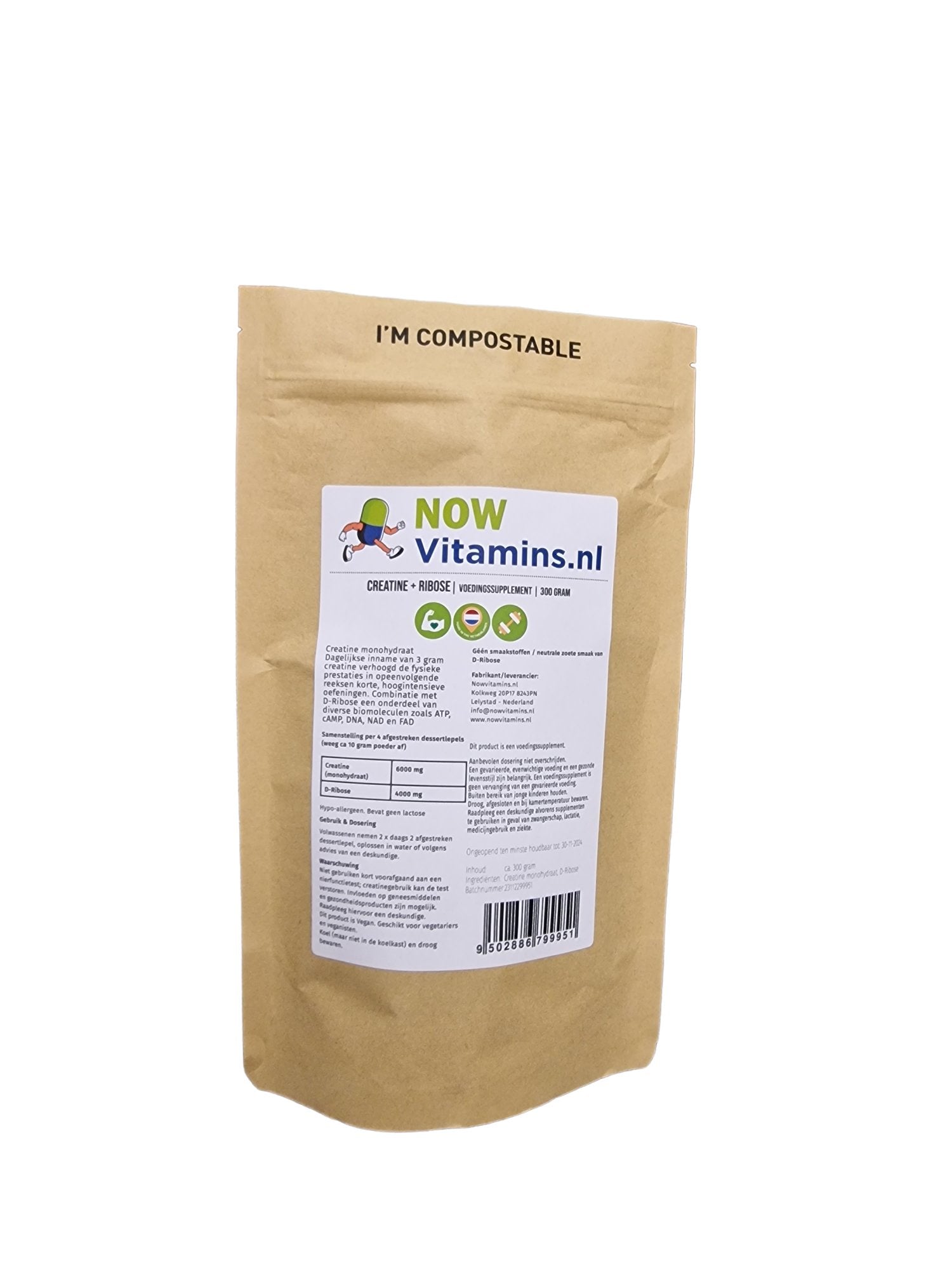 Vitarium Creatine & ribose 300 gram