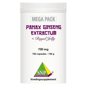 SNP Panax ginseng extract megapack 750 capsules
