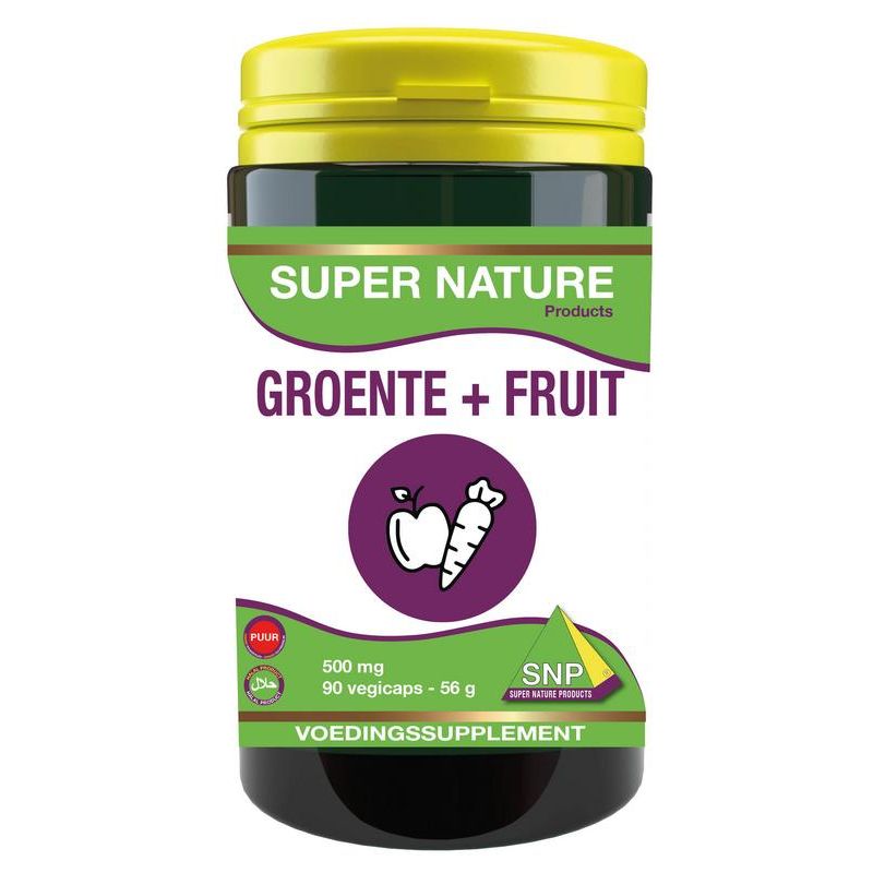 SNP Groente & fruit 500 mg puur 90 capsules