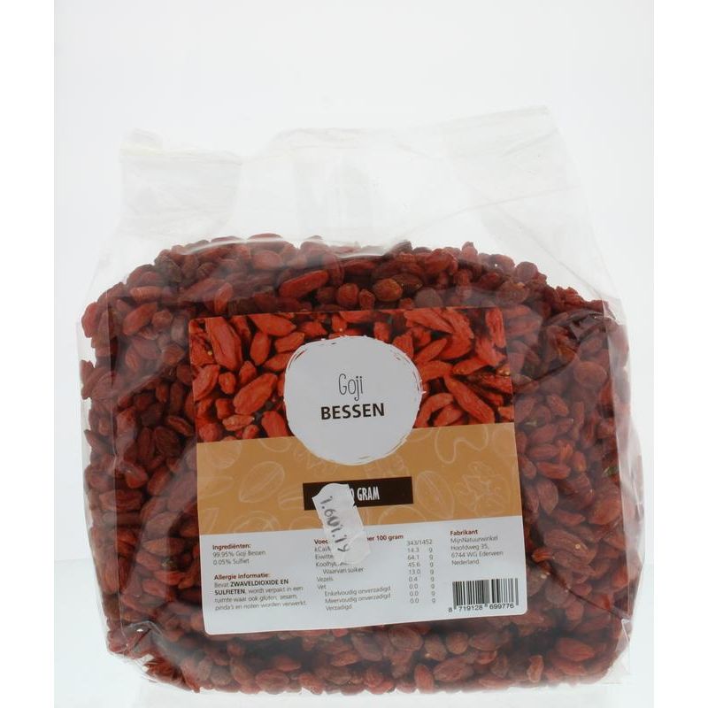 Mijnnatuurwinkel Goji bessen 1 kg