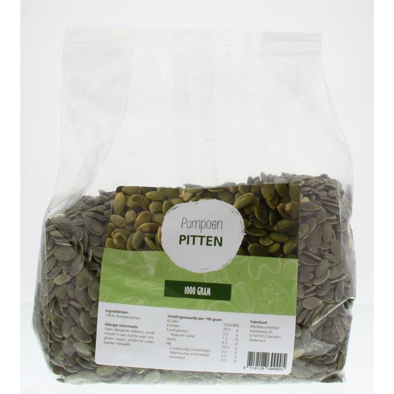 Mijnnatuurwinkel Pompoen pitten 1 kg