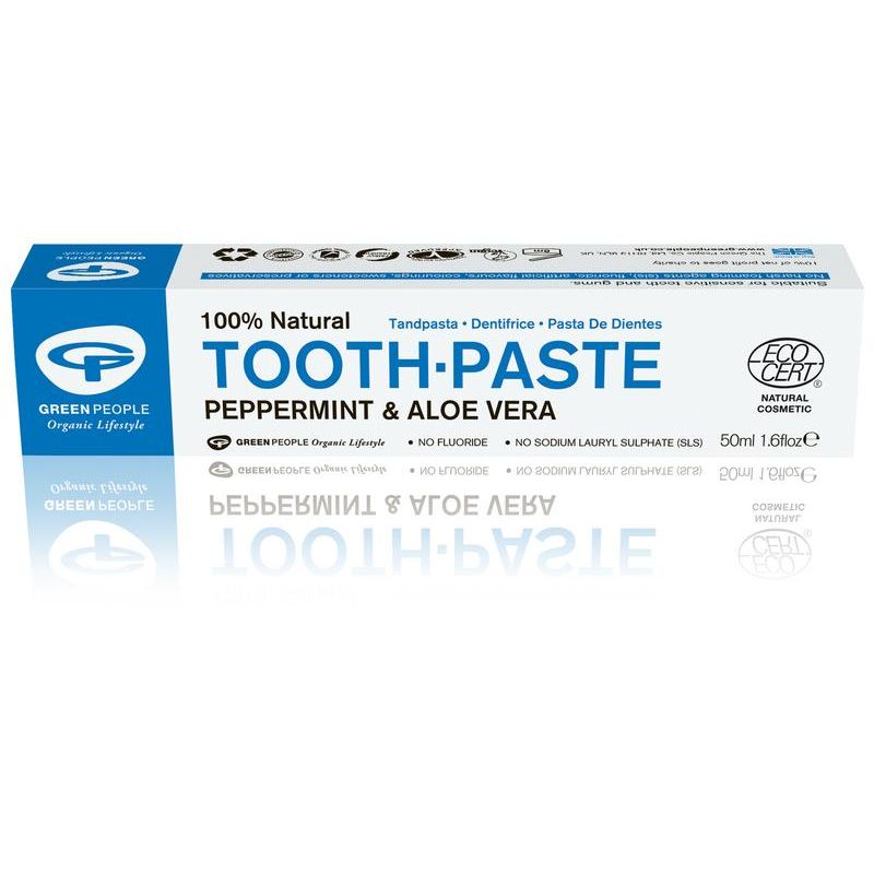 Green People Tandpasta frisse pepermunt & aloë vera 50 ml