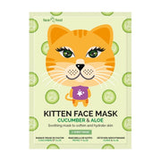 Montagne Kitten sheet face mask cucumber & aloe