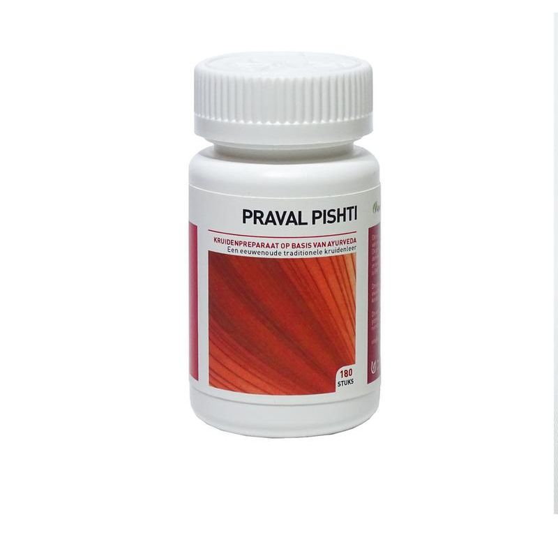 AyurVeda Health Praval pishti 180 smelttabletten