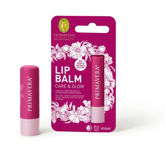Primavera Lipbalm care & glow biologisch 4,7 gram