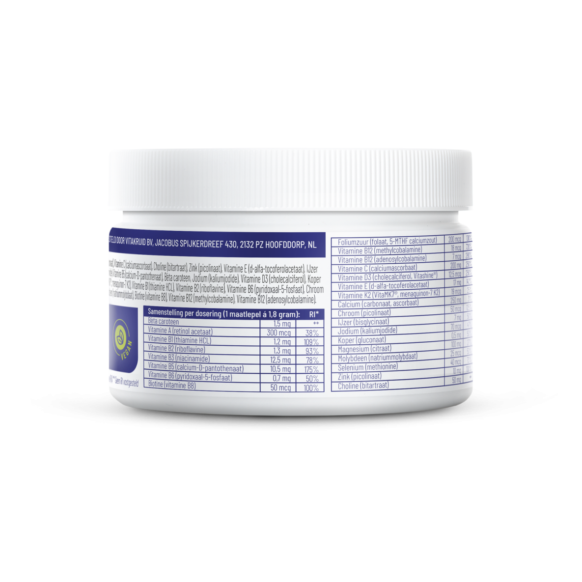 Vitakruid Multi Basis Poeder 163 gram