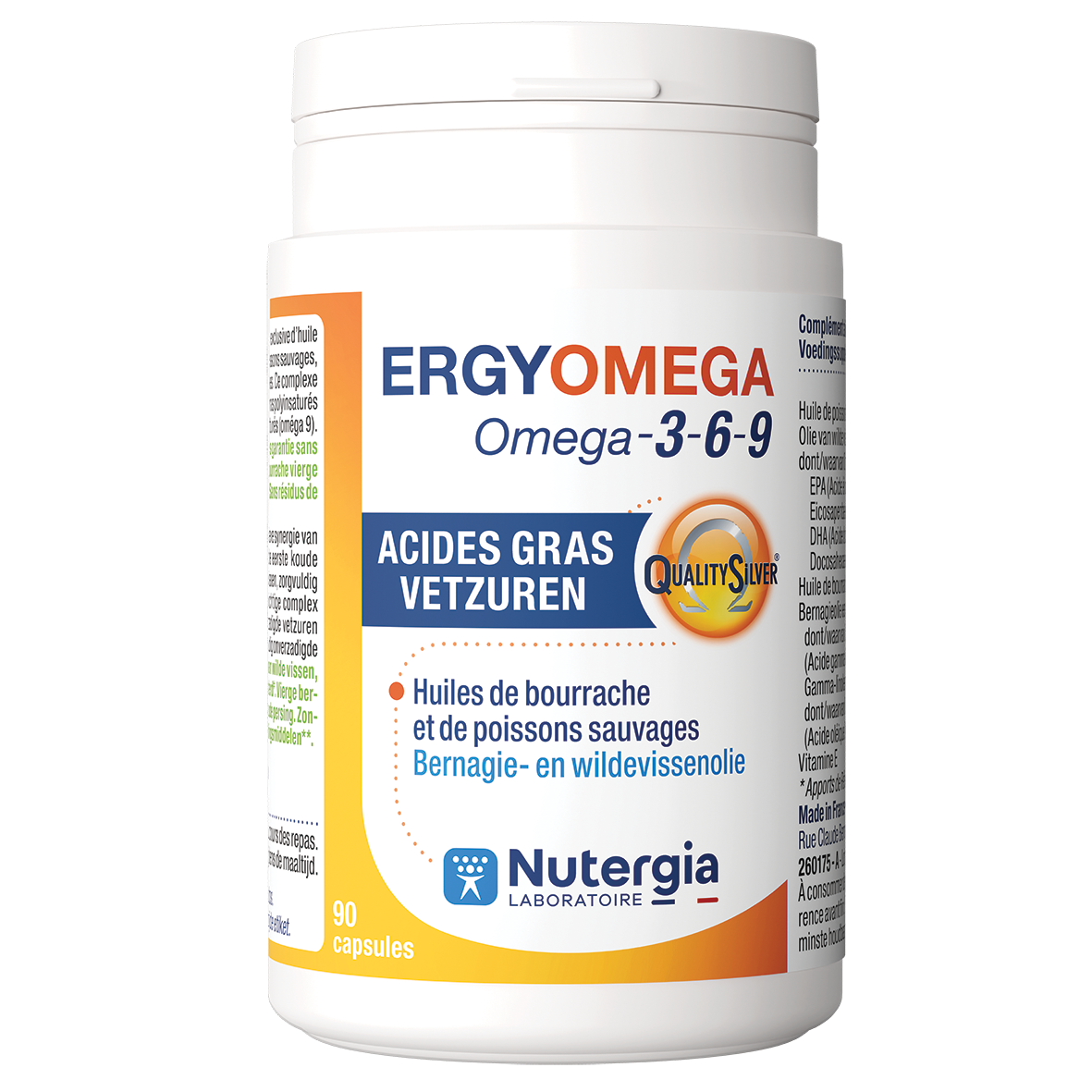 Nutergia ErgyOmega 3-6-9 90 capsules