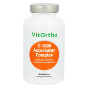VitOrtho C-1000 Ascorbaten complex 90 tabletten