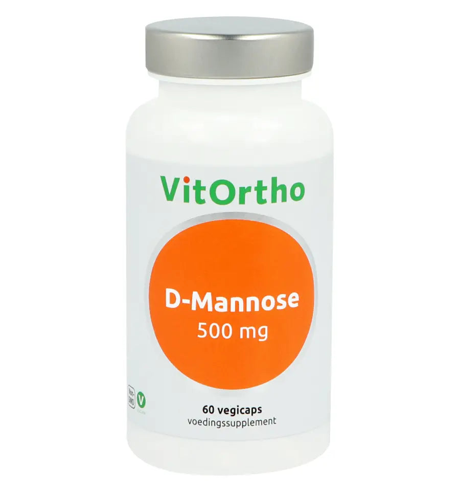 VitOrtho D Mannose 500 mg 60 vcaps (afbeelding 1)