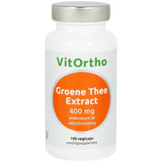 Vitortho Groene thee extract 400 mg 100 vcaps