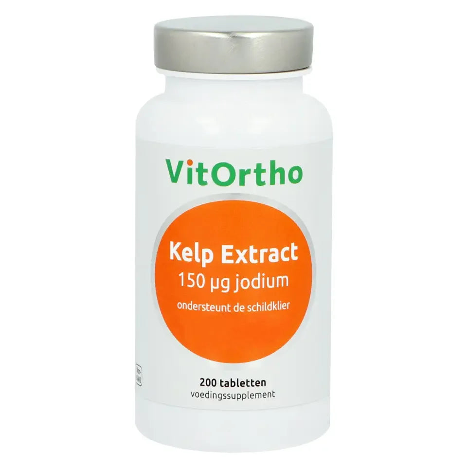 VitOrtho Kelp extract - 150 mcg jodium 200 tabletten