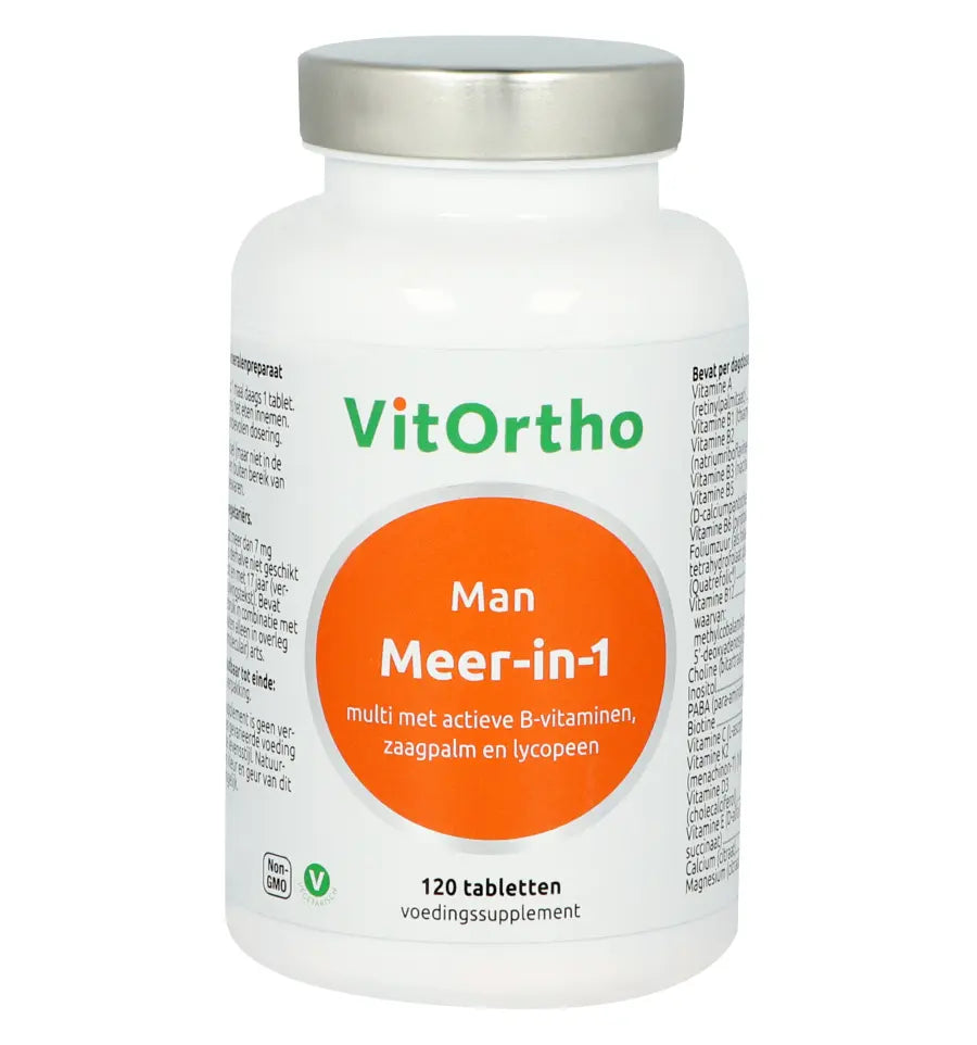 Vitortho Meer in 1 man 120 tabletten