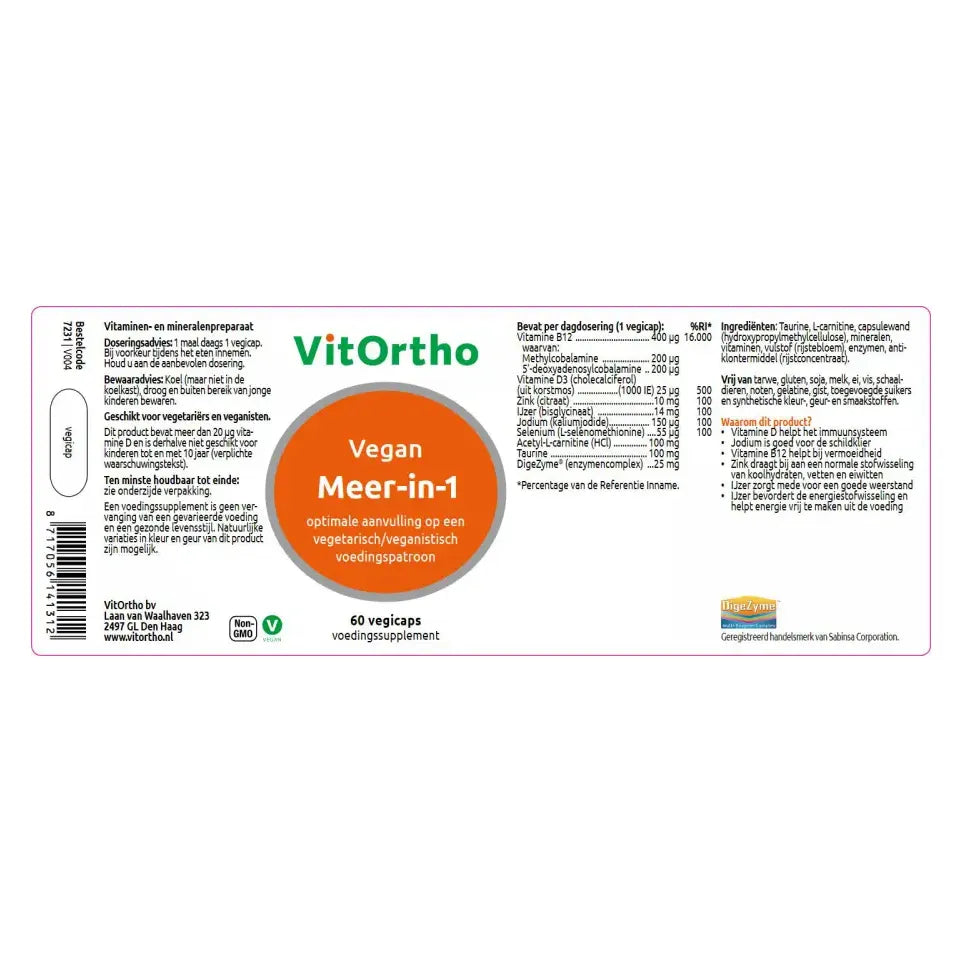 VitOrtho Meer in 1 60 vcaps
