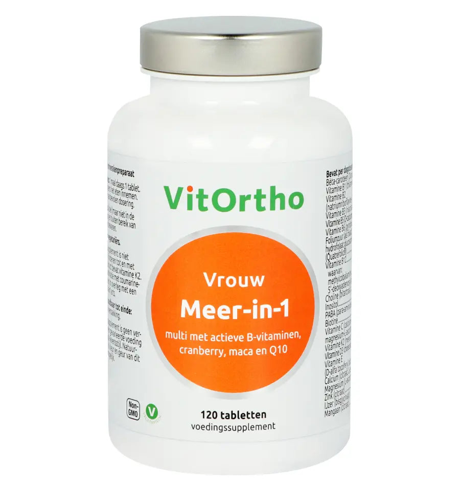 Vitortho Meer in 1 vrouw 120 tabletten