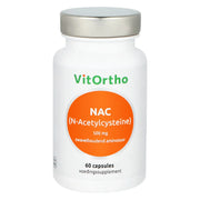 VitOrtho NAC N-Acetyl cysteine 500 mg 60 capsules