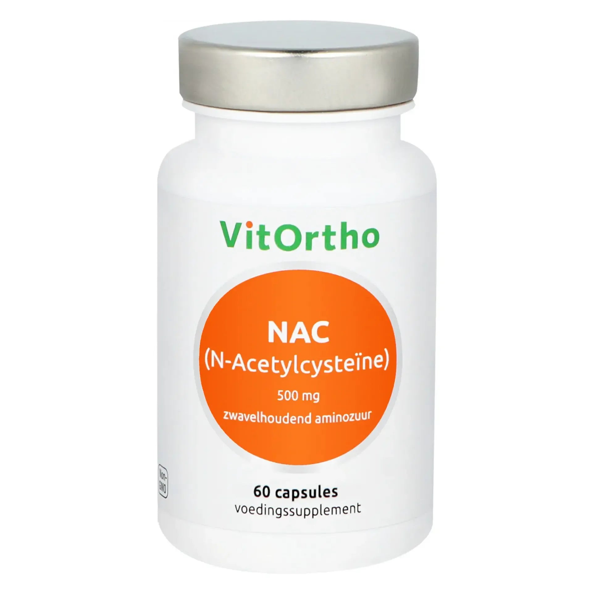 VitOrtho NAC N-Acetyl cysteine 500 mg 60 capsules
