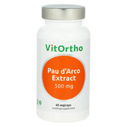 VitOrtho Pau d'arco extract 500 mg 60 vcaps