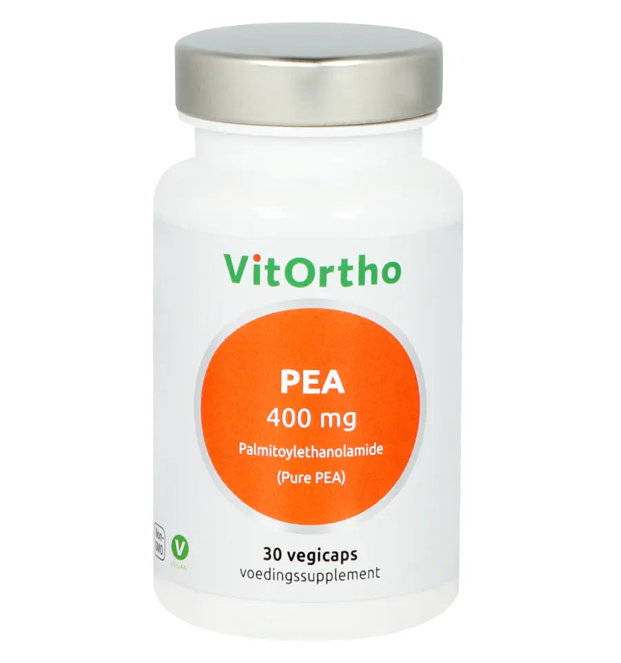 VitOrtho PEA 400 mg palmitoylethanolamide 30 vcaps (afbeelding 1)