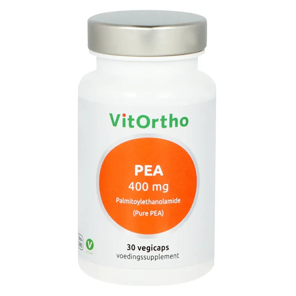VitOrtho PEA 400 mg palmitoylethanolamide 30 vcaps (afbeelding 1)