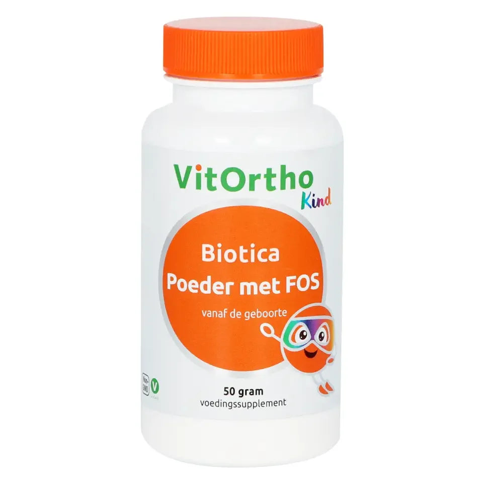 Vitortho Biotica poeder met Fos kind vh probiotica 50 gram