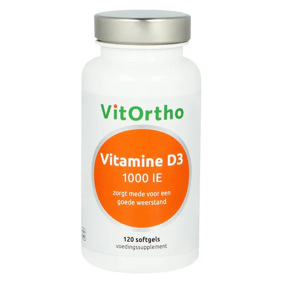 VitOrtho Vitamine D3 25 mcg 120 softgels