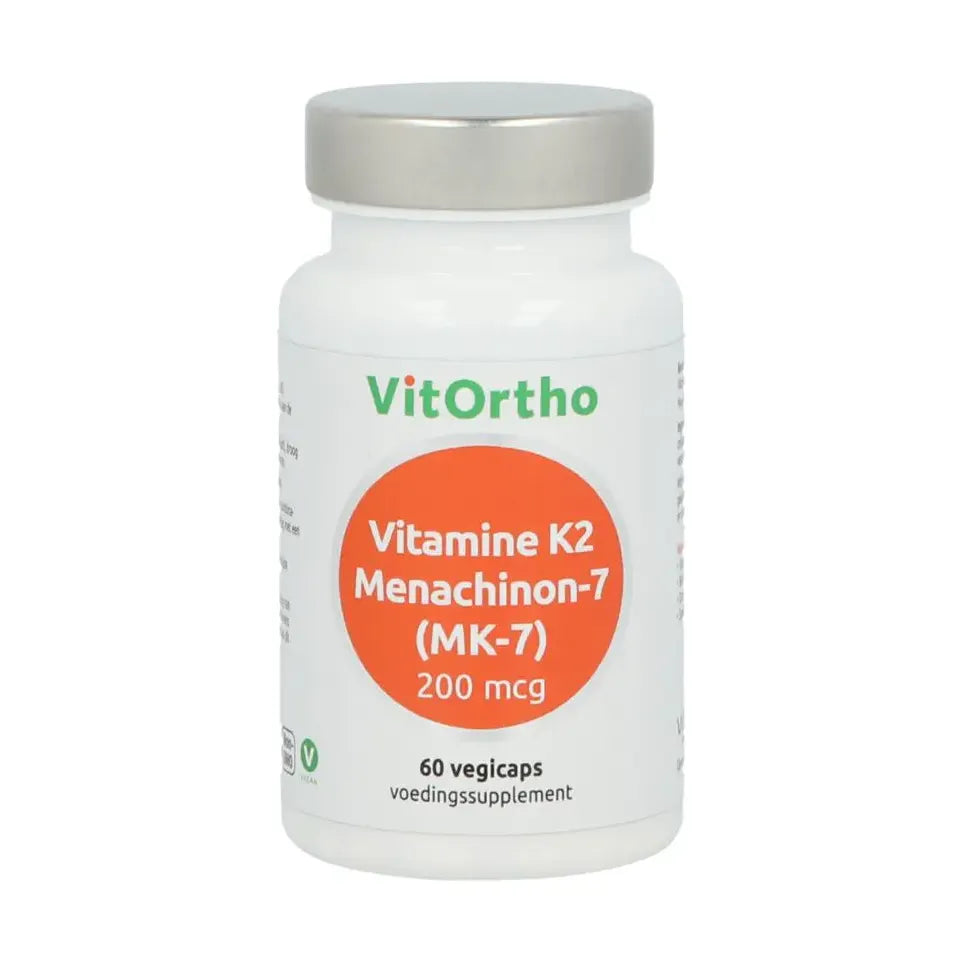 VitOrtho Vitamine K2 menachinon 7 200 mcg 60 vcaps