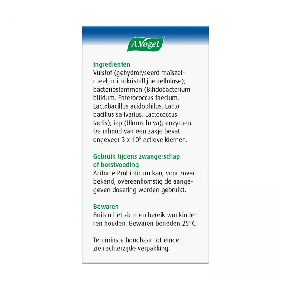 A.Vogel Aciforce 7 sachets