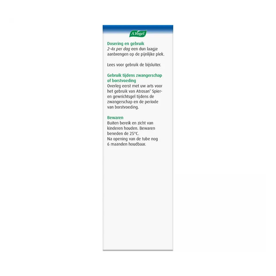 A.Vogel Atrosan spier- en gewrichtsgel 100 ml