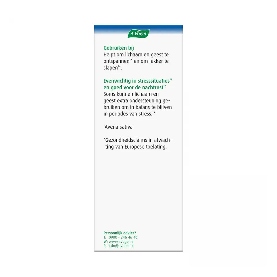 A.Vogel Avena sativa (nacht)rust 100 ml