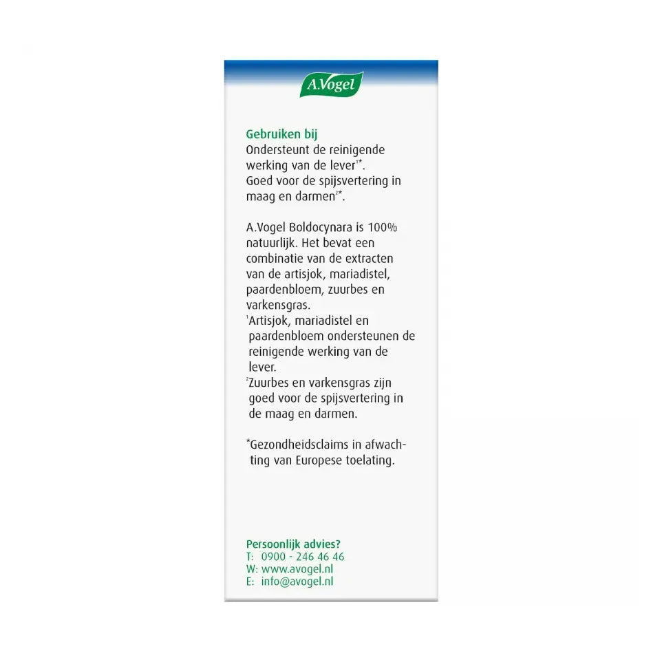 A.Vogel Boldocynara druppels 50 ml