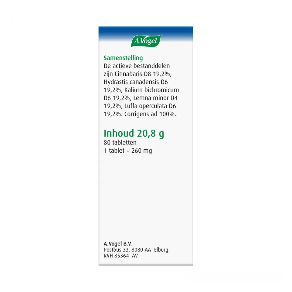 A.Vogel Cinuforce 80 tabletten