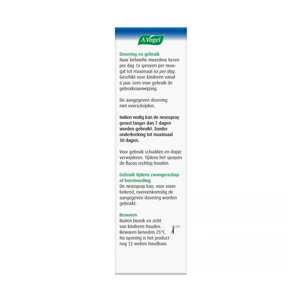 A.Vogel Cinuforce neusspray extra sterk 20 ml