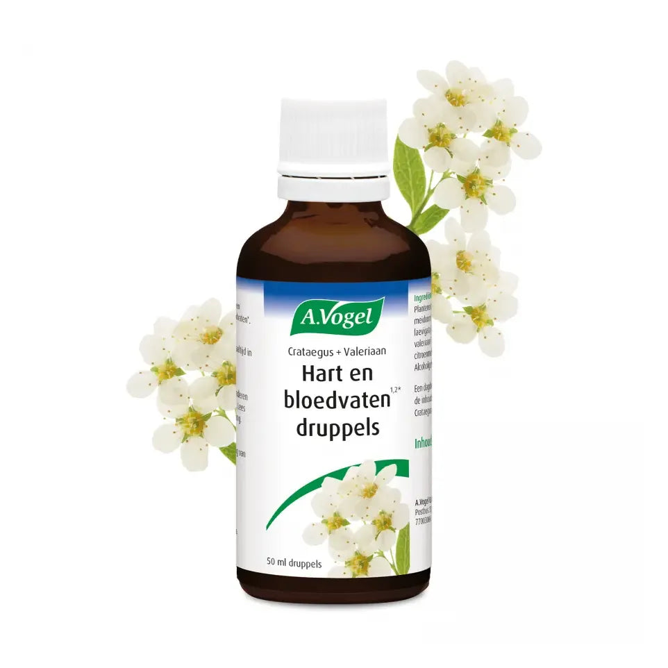 A.Vogel Crataegus + valeriaan druppels 50 ml