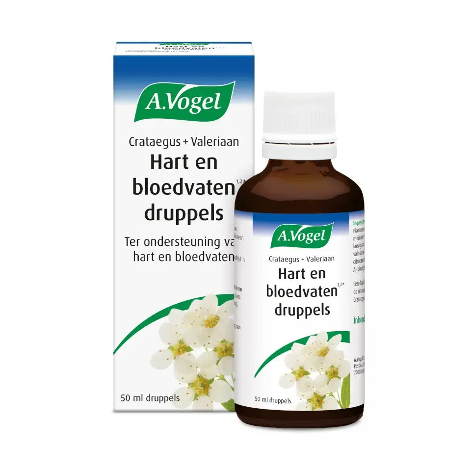A.Vogel Crataegus + valeriaan druppels 50 ml