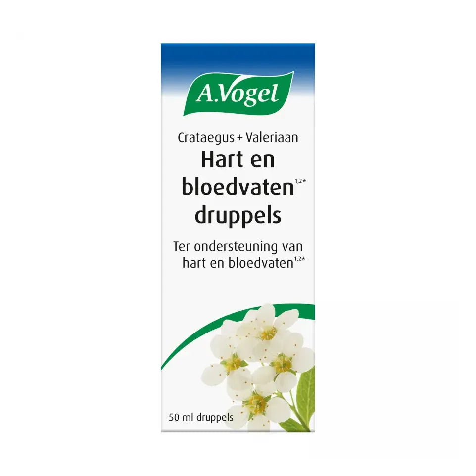 A.Vogel Crataegus + valeriaan druppels 50 ml