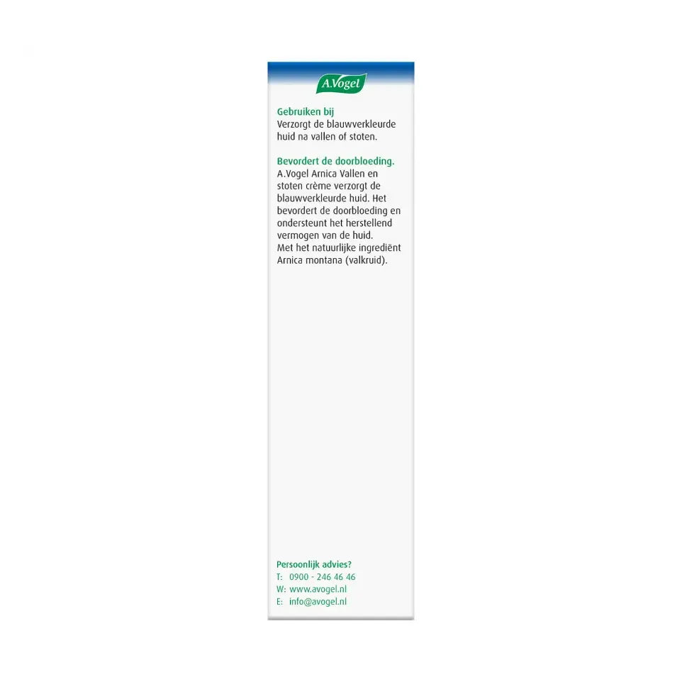 A.Vogel Arnica Vallen en stoten crème 30 gram