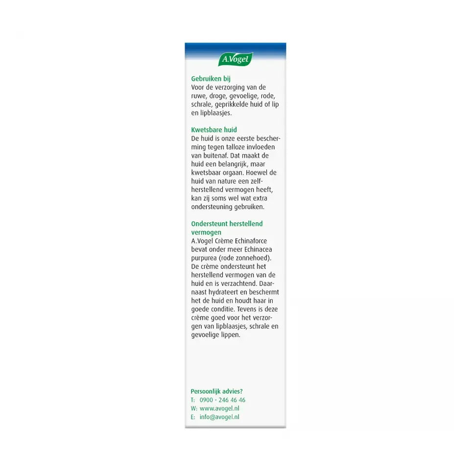 A.Vogel Echinaforce herstellende creme 30 gram