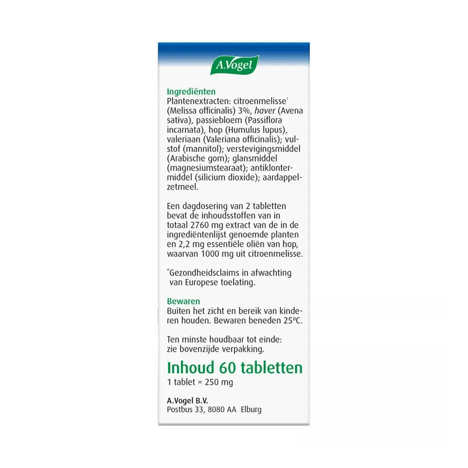 A.Vogel Dormeasan 60 tabletten