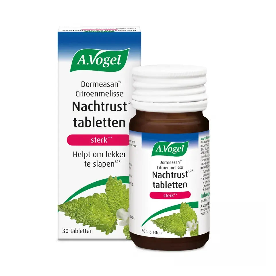 A.Vogel Dormeasan citroenmelisse nachtrust sterk 30 tabletten