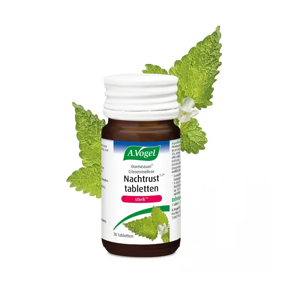 A.Vogel Dormeasan citroenmelisse nachtrust sterk 30 tabletten