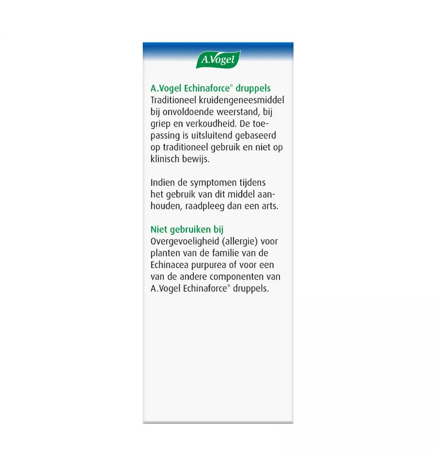 A.Vogel Echinaforce druppels 50 ml (afbeelding 3)