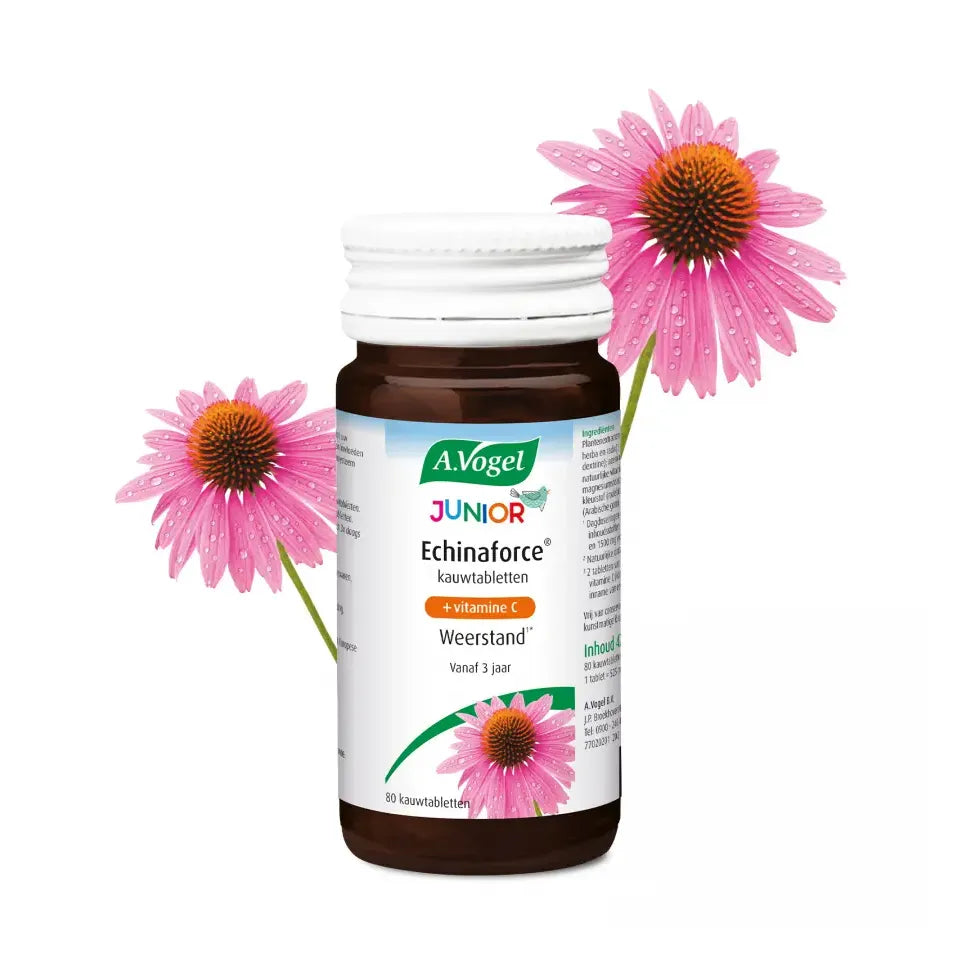 A.Vogel Echinaforce junior & vitamine c 80 kauwtabletten