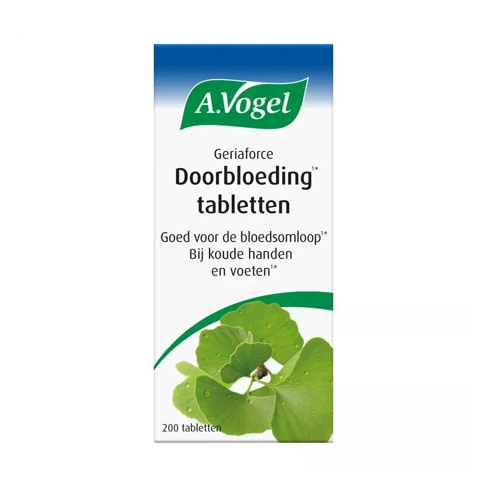 A.Vogel Geriaforce doorbloeding 200 tabletten