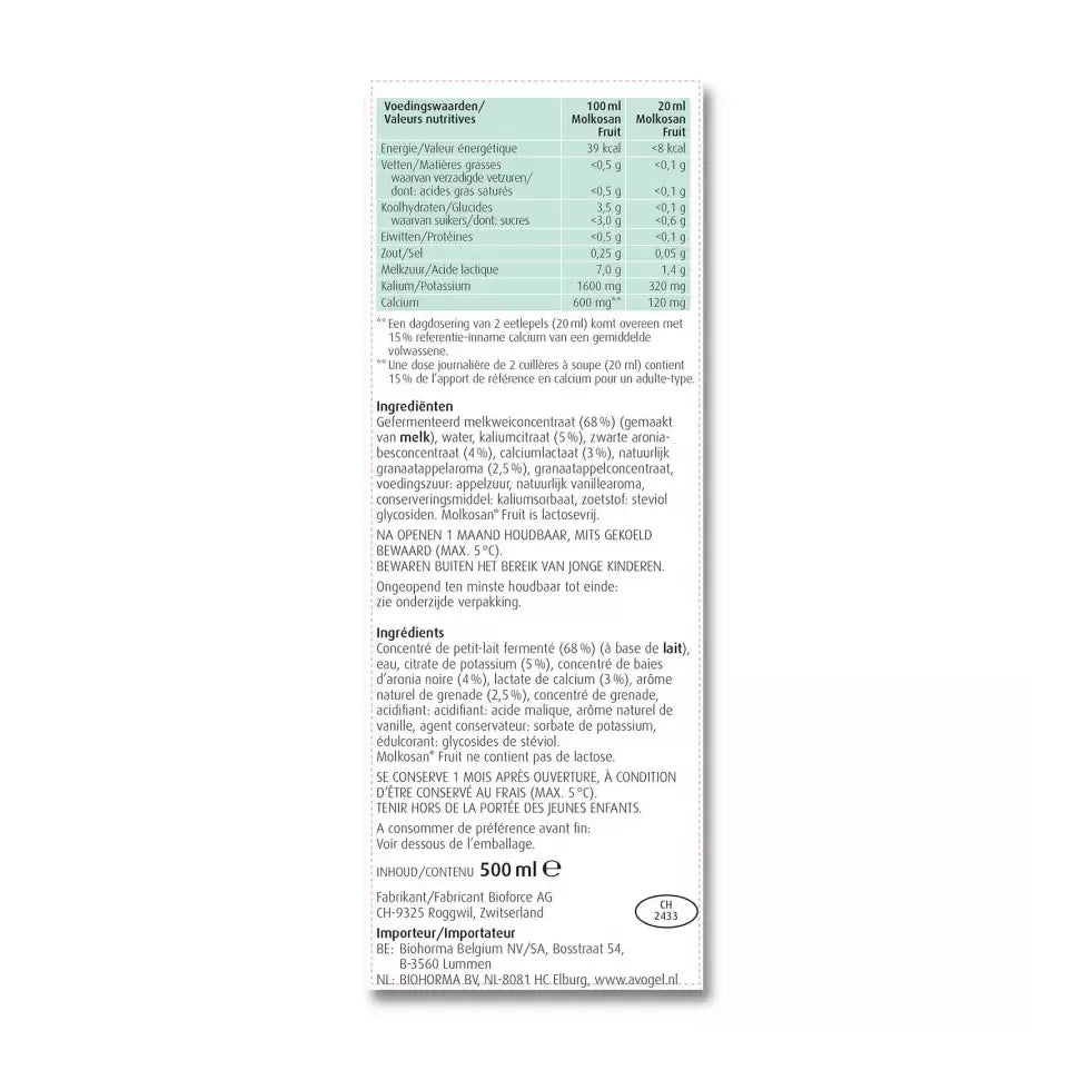 A.Vogel Molkosan fruit 500 ml