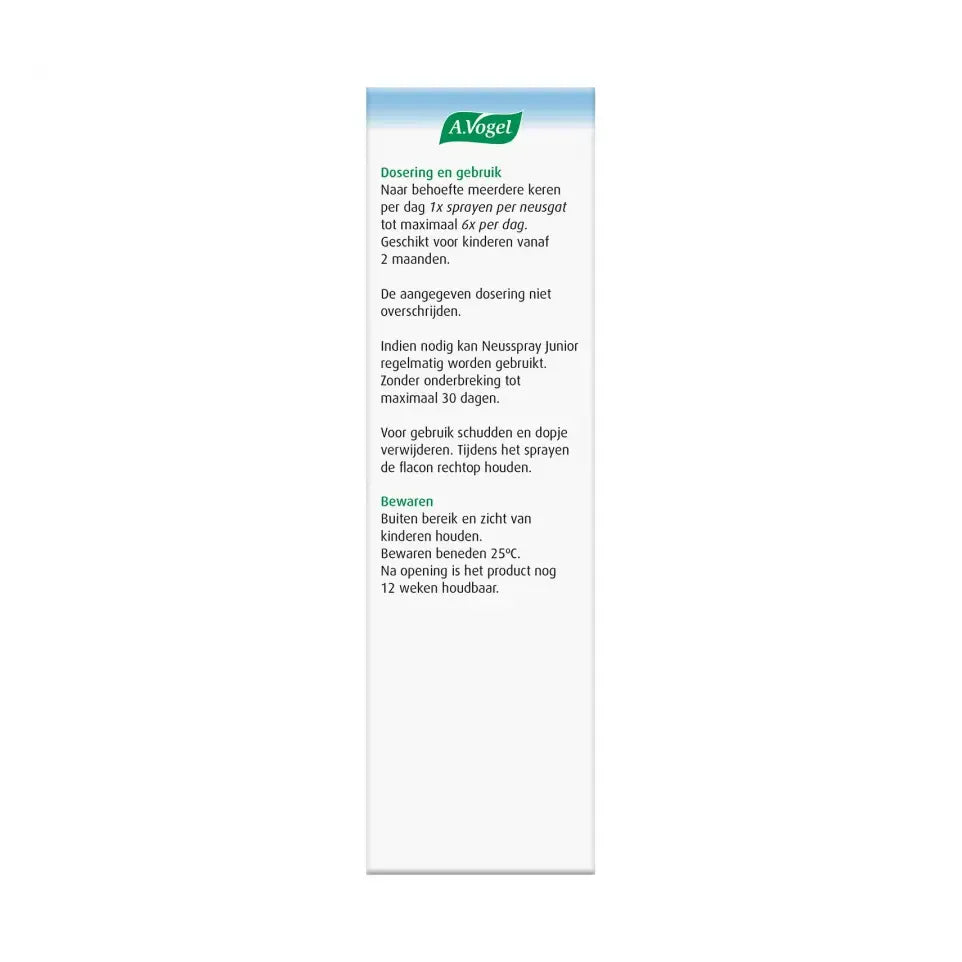 A.Vogel Junior neusspray 15 ml