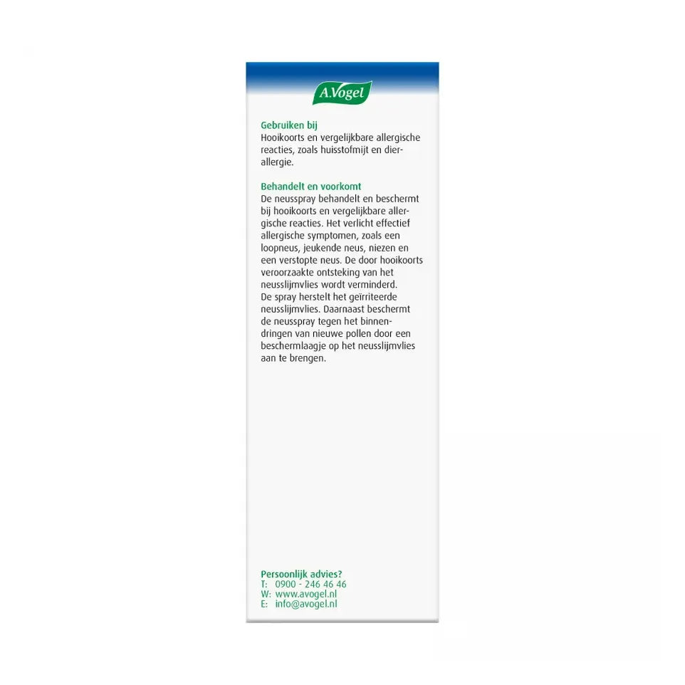 A.Vogel Pollinosan hooikoorts neusspray 20 ml