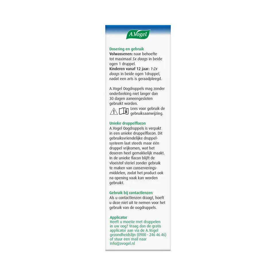 A.Vogel Oogdruppels 10 ml